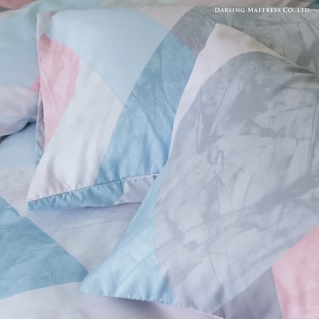 ชุดผ้าปูผ้านวม 5 ฟุต DARLING MATTRESS รุ่นแอบสแตรกต์ ลายมาร์เบิ้ล_5